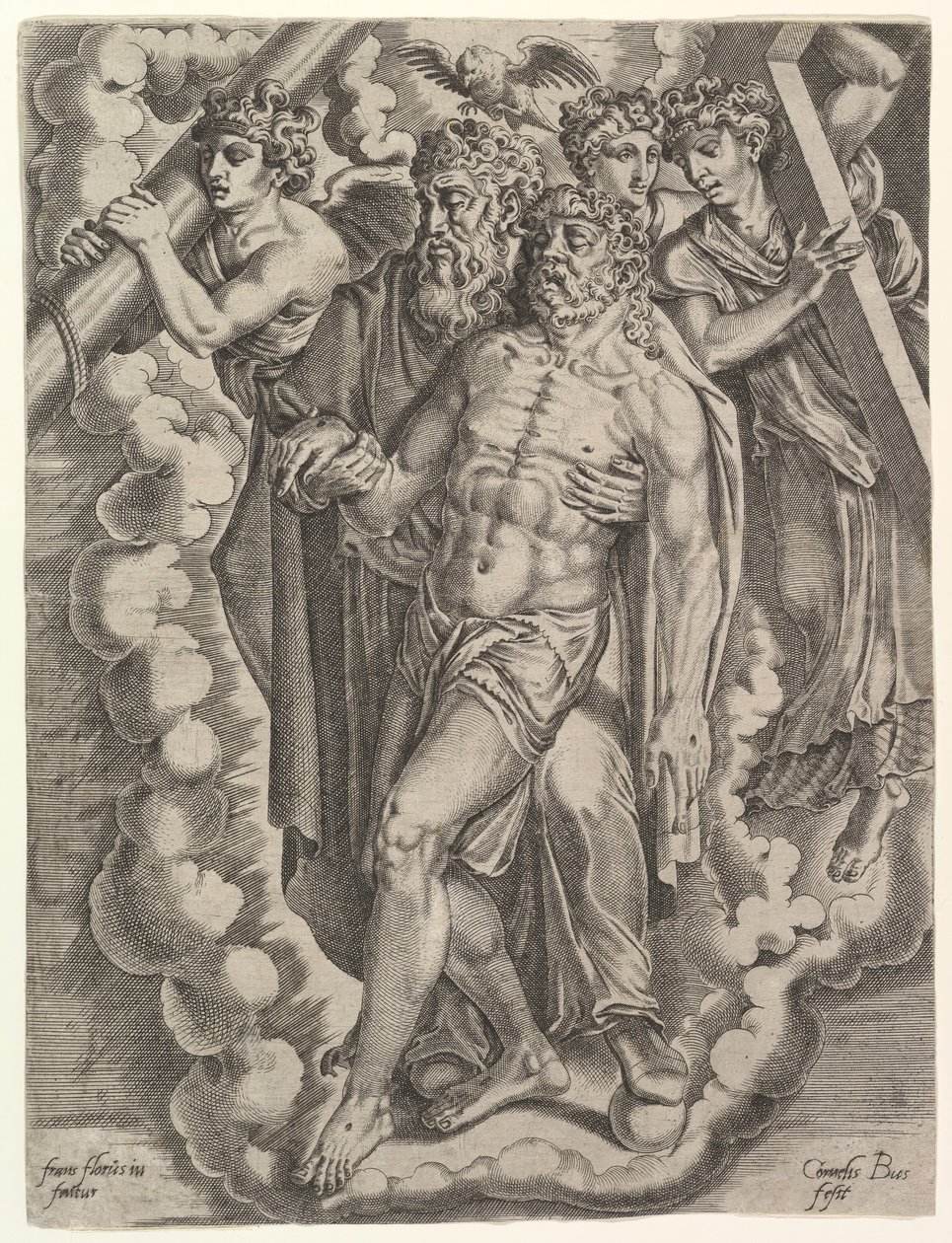 La Trinità da Cornelis Bos