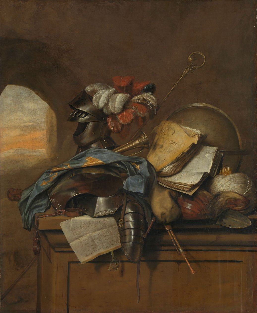 Natura morta Vanitas da Cornelis Brise