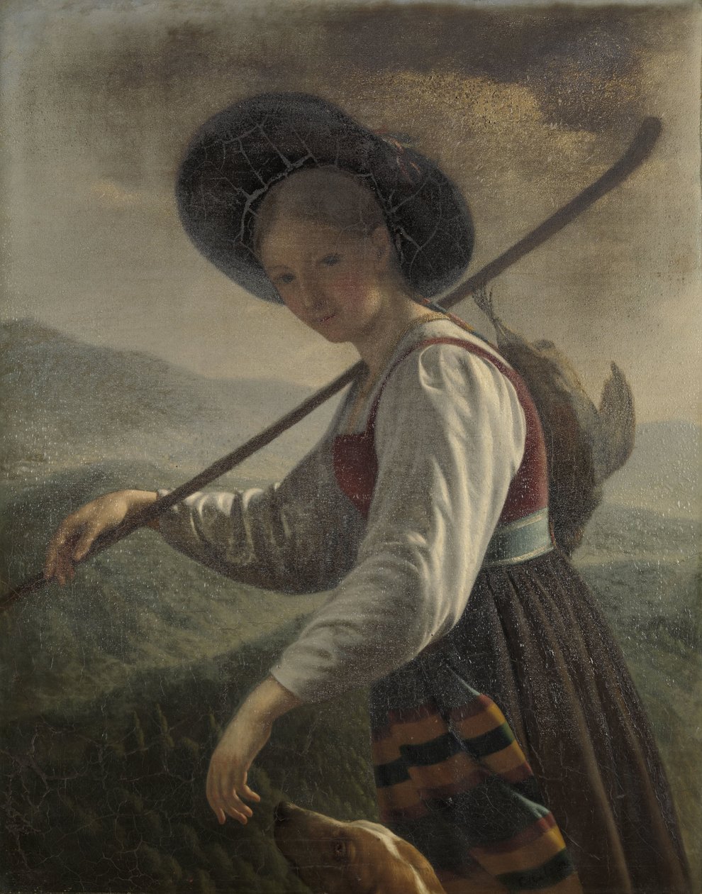 Contadina svizzera da Cornelis Cels