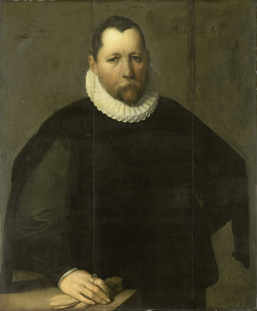 Pieter Jansz Kies (c 1536-97). Borgomastro di Haarlem da Cornelis Cornelisz. van Haarlem