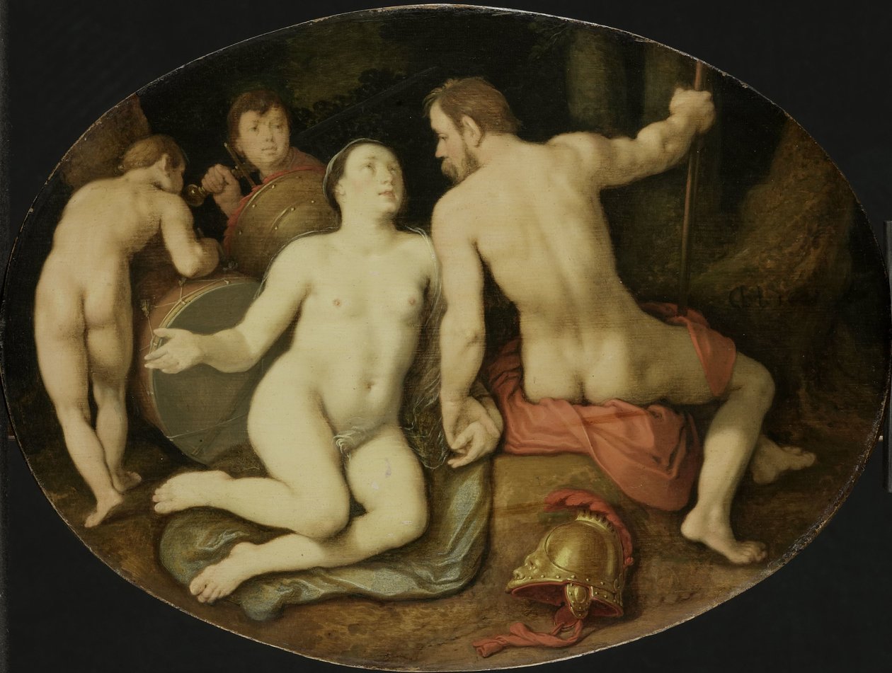 Venere e Marte da Cornelis Cornelisz. van Haarlem