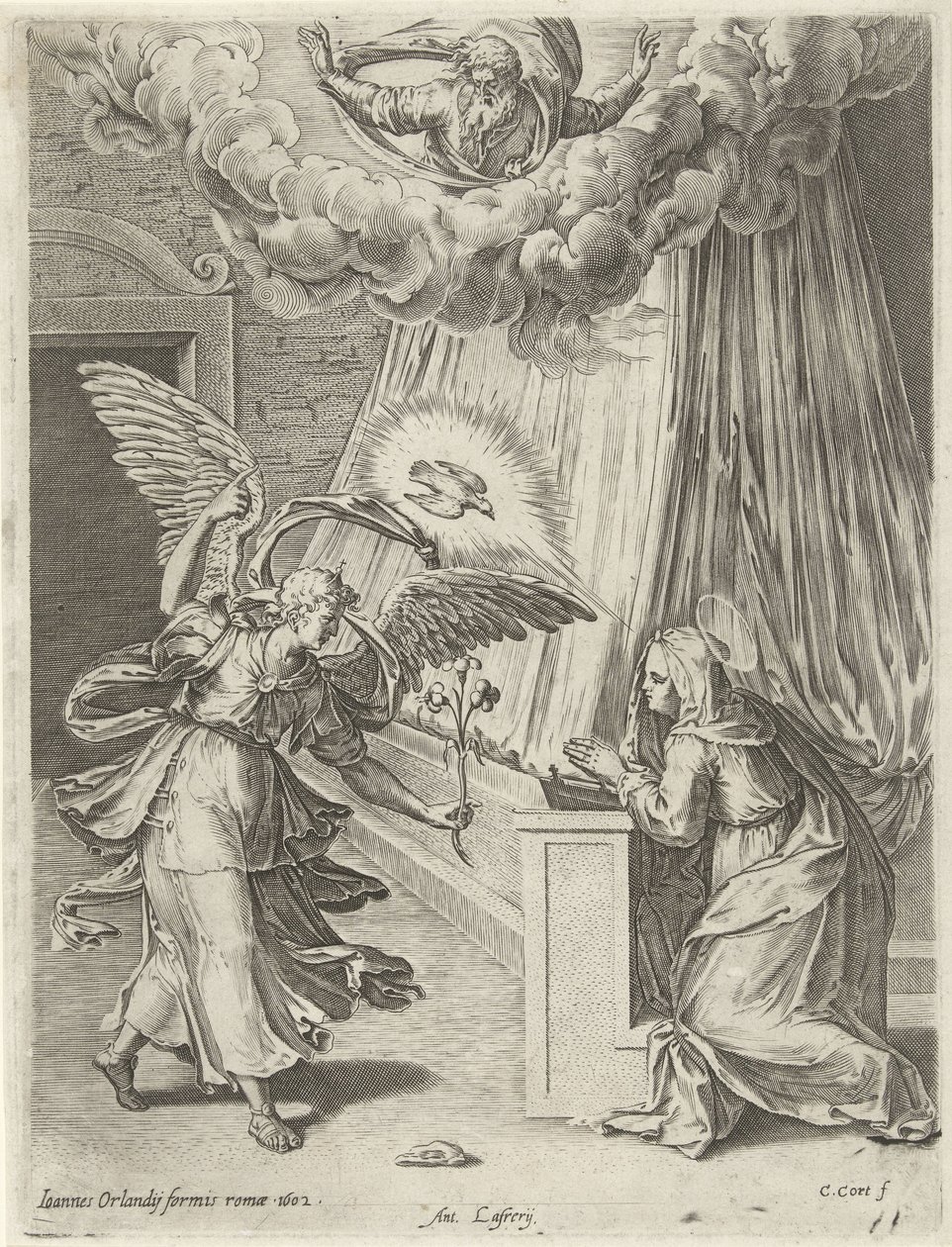 Annunciazione da Cornelis Cort