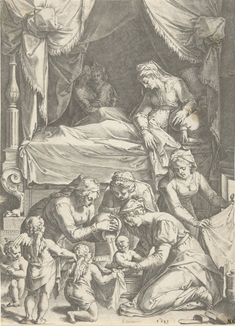 Nascita della Vergine da Cornelis Cort