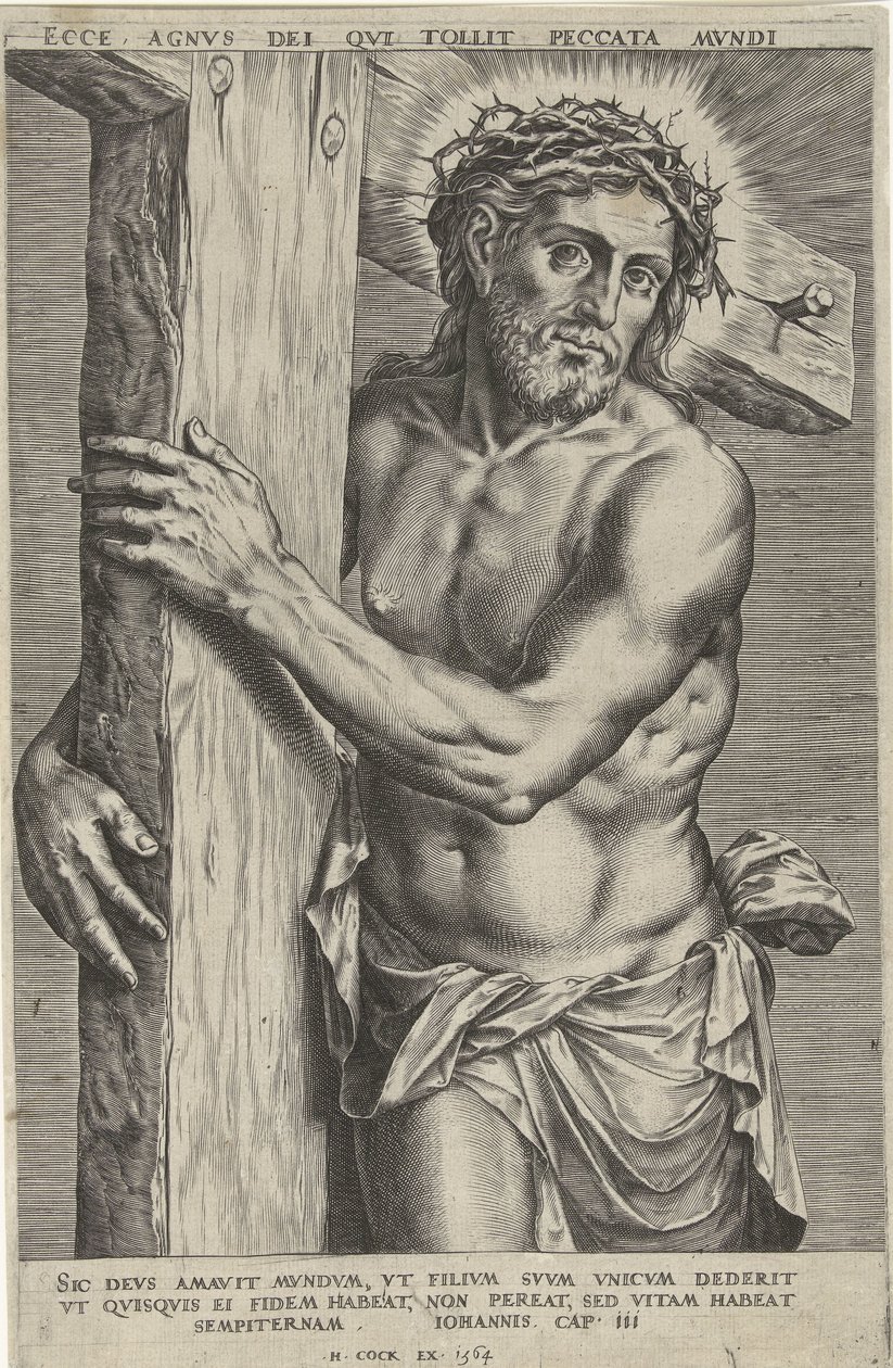 Cristo come Uomo dei Dolori da Cornelis Cort