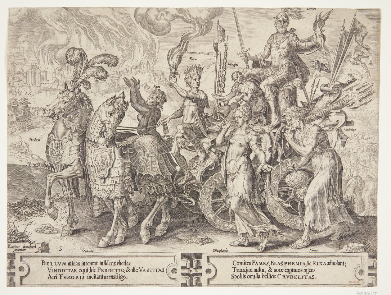 Il trionfo della guerra da Cornelis Cort