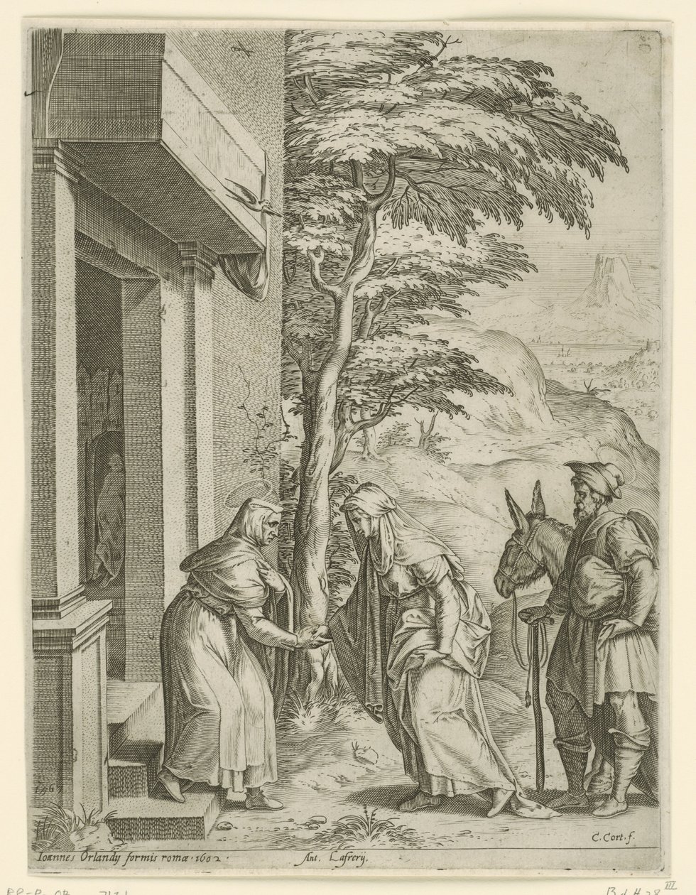 Visitazione da Cornelis Cort