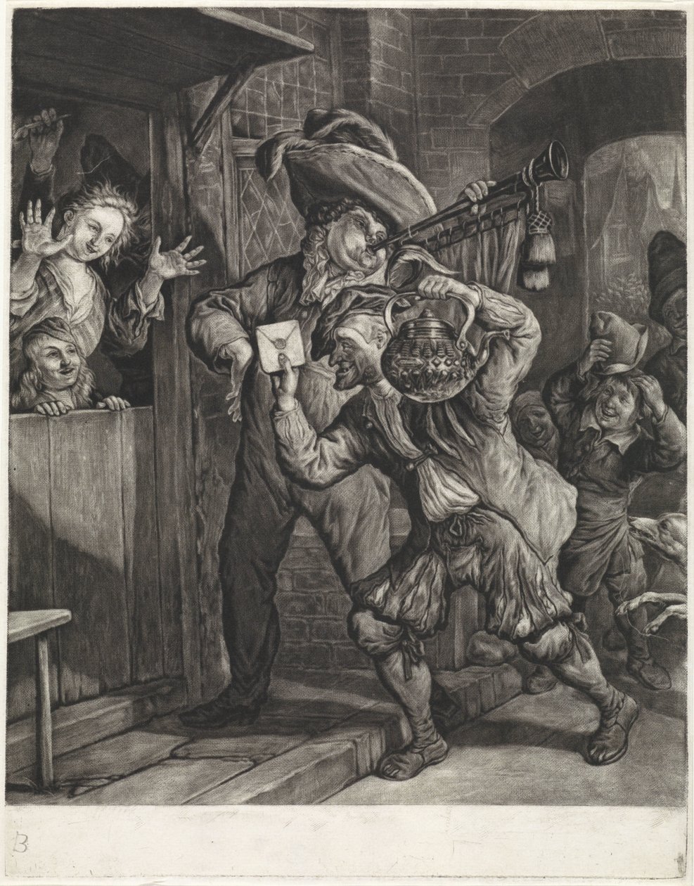 Lotteria di Grootebroek, 1694 da Cornelis Dusart