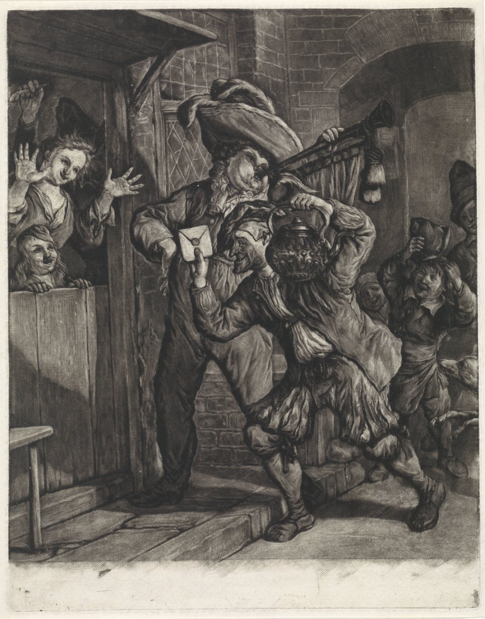Lotteria di Grootebroek, 1694 da Cornelis Dusart