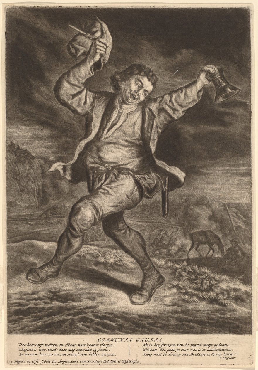 Il patriota felice da Cornelis Dusart