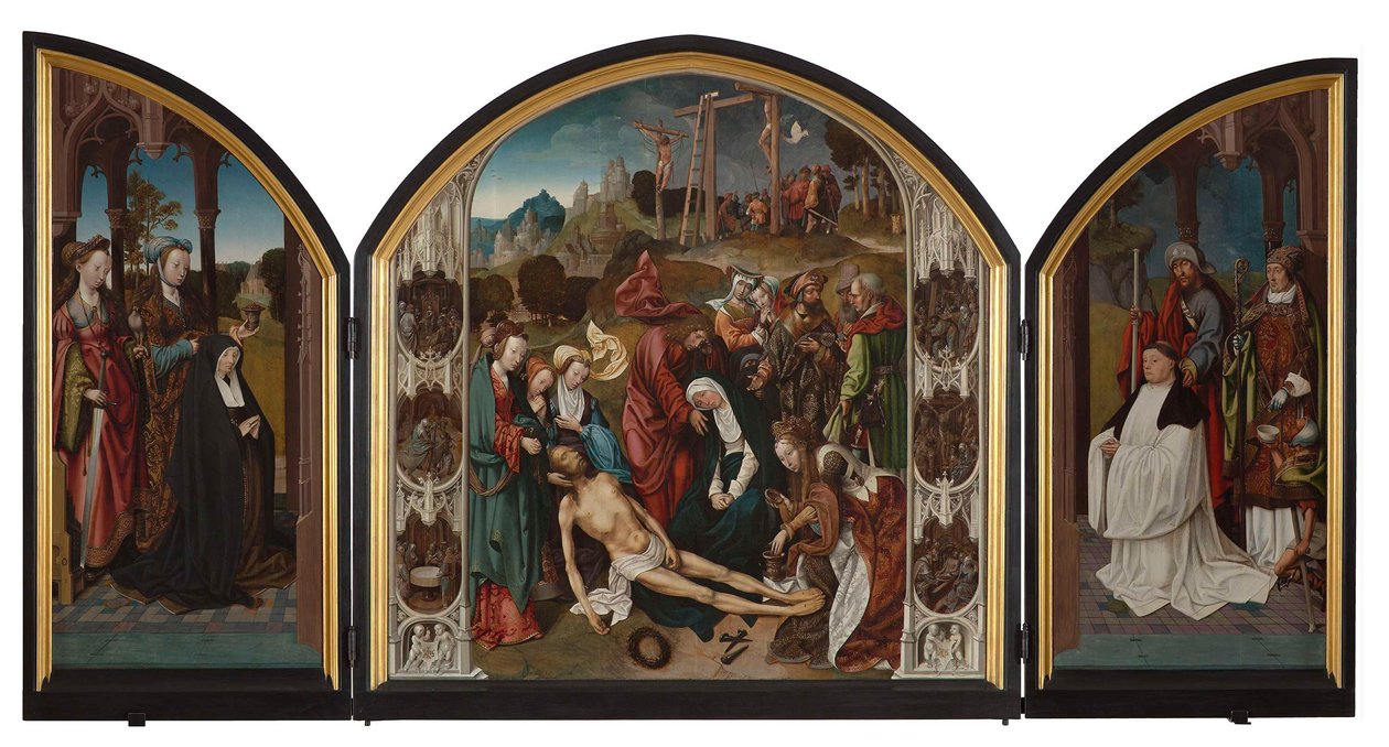 Trittico con il Compianto di Cristo da Cornelis Engebrechtsz.