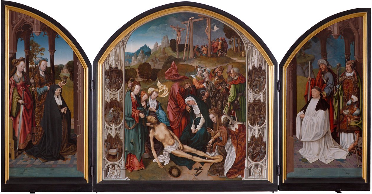 Trittico con il Compianto di Cristo da Cornelis Engebrechtsz.