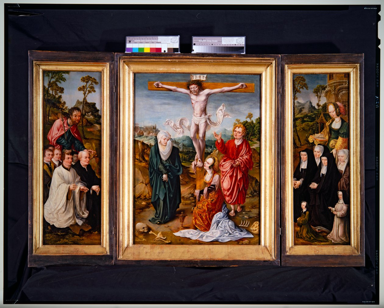 Trittico della Crocifissione (pannello centrale) da Cornelis Engelbrechtsen