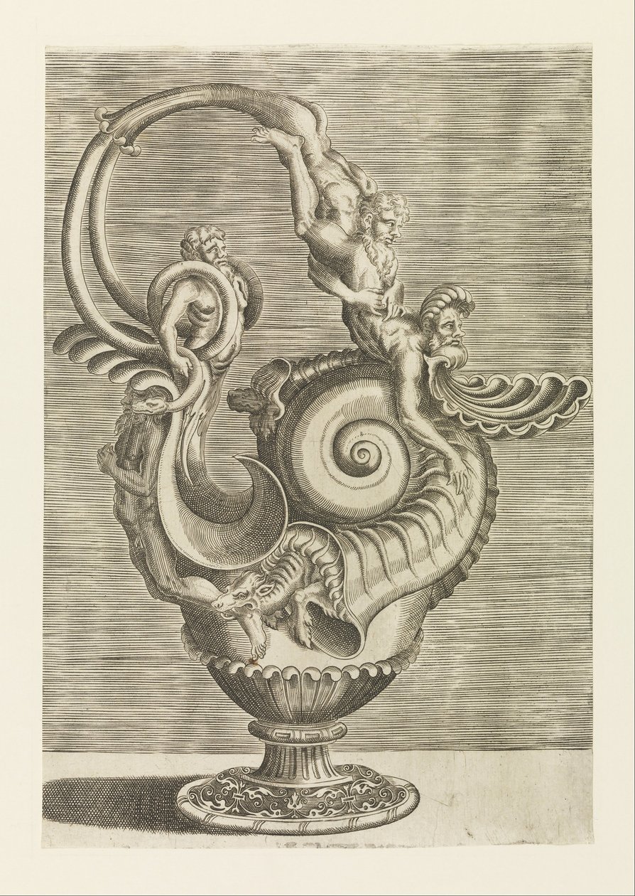 Brocca con manico da Cornelis Floris Ii