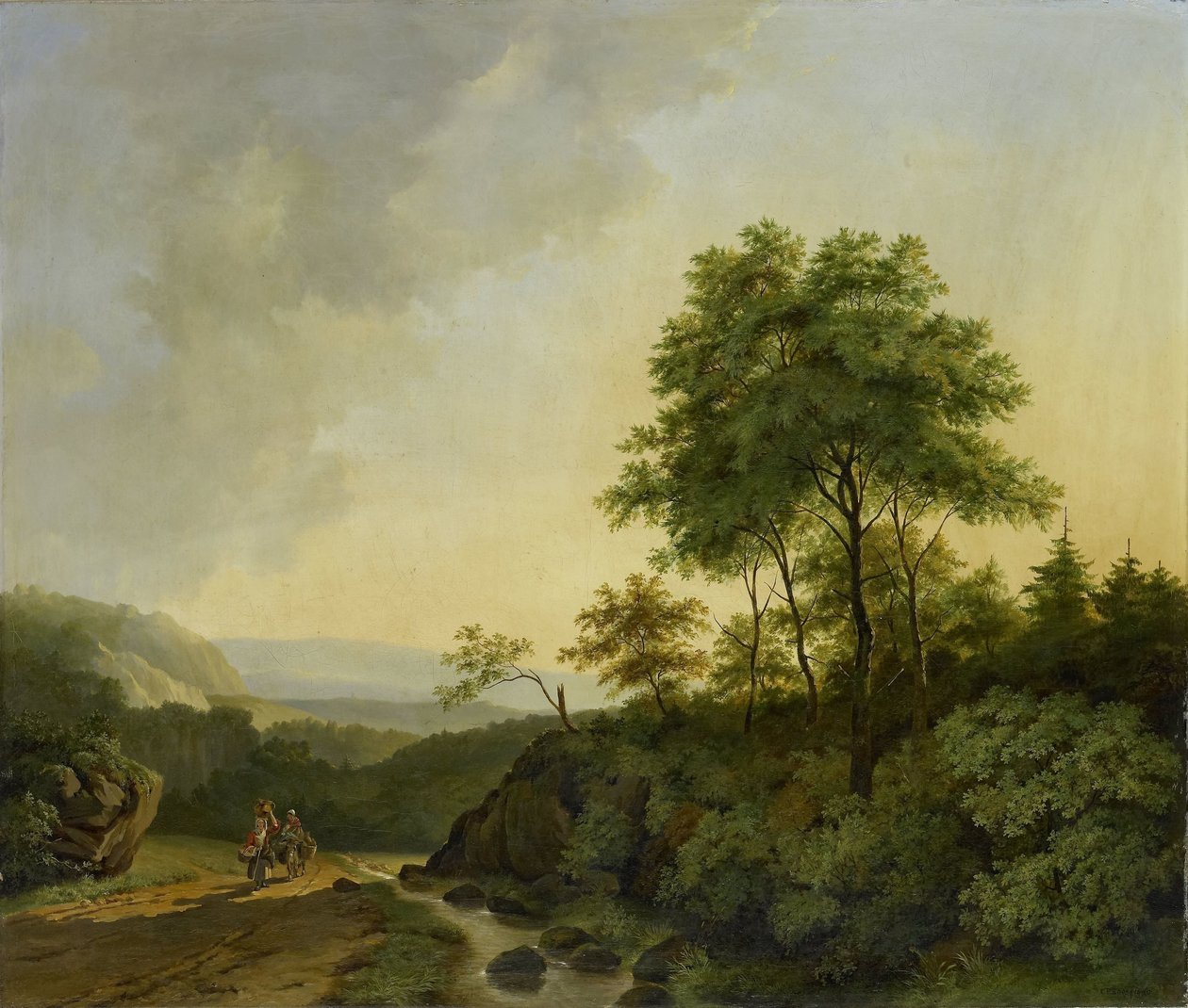 Veduta delle montagne dell