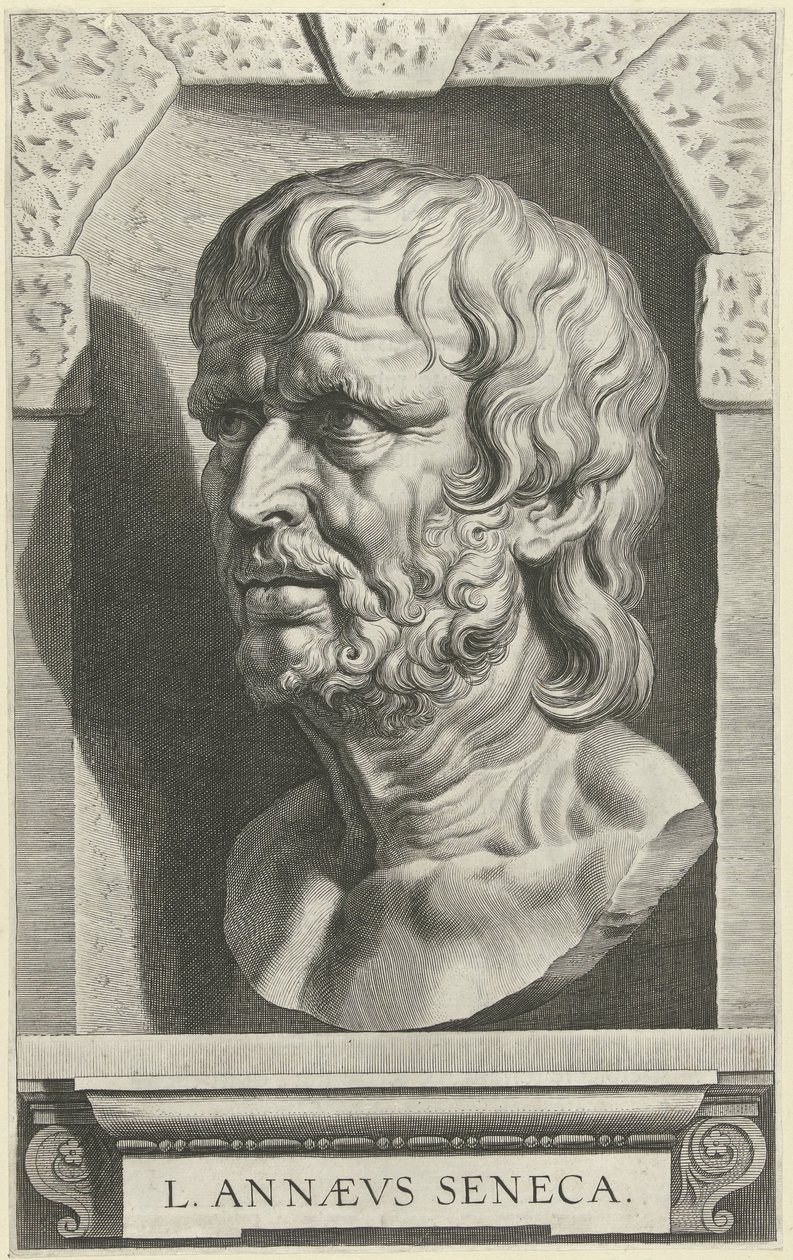 Busto ritratto di Seneca da Cornelis Galle (I)