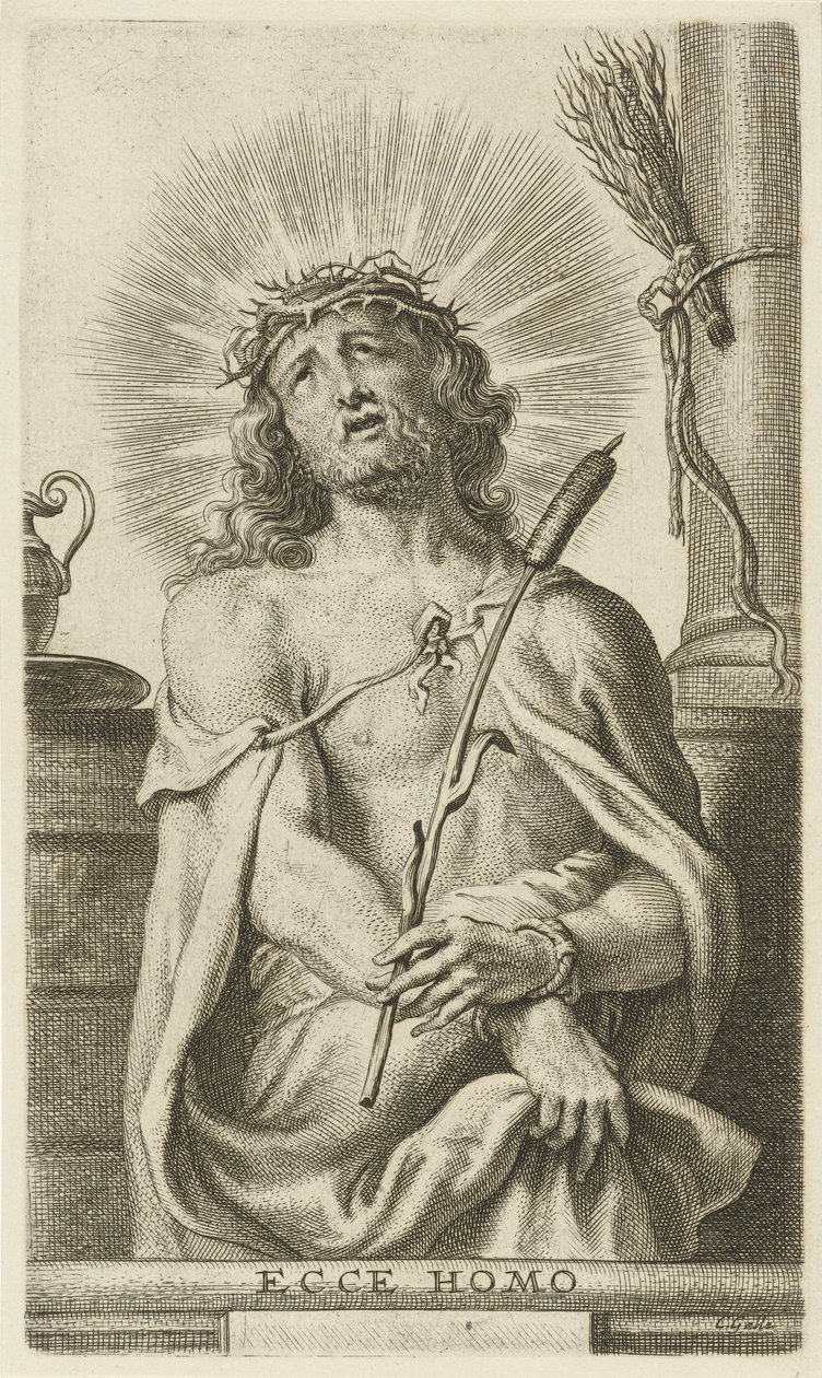 Cristo mostrato al popolo (Ecce homo) da Cornelis Galle (II)