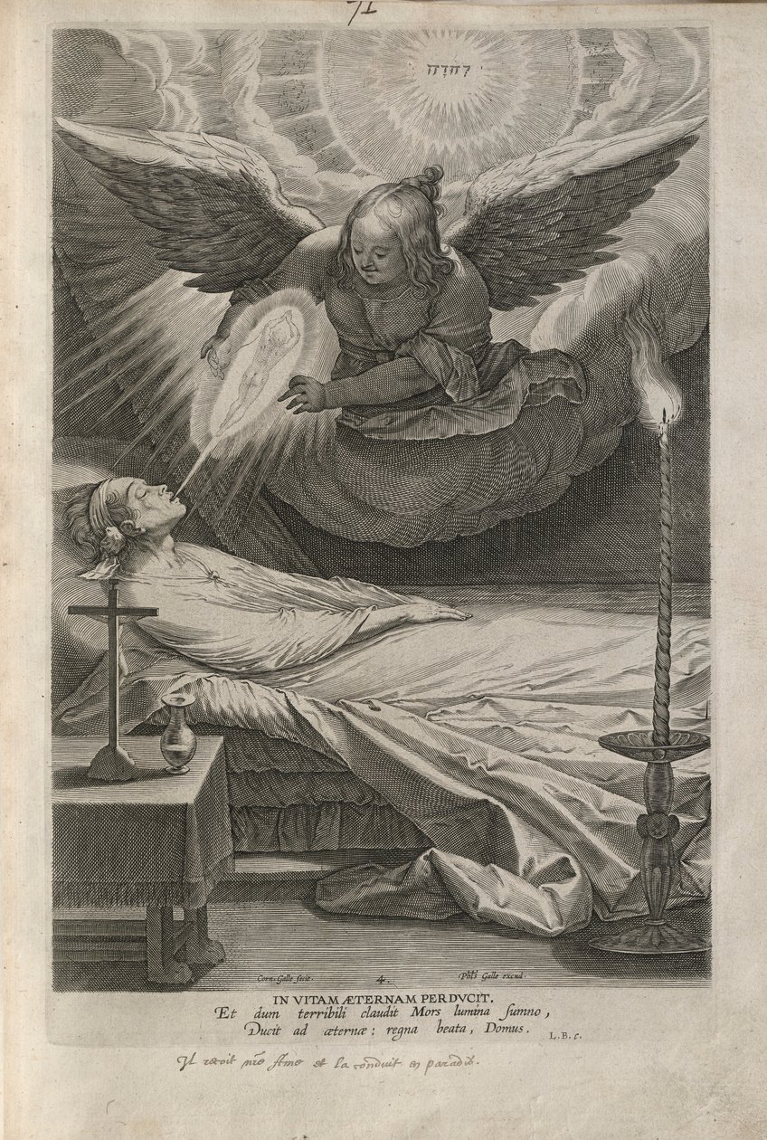 I ministeri degli angeli da Cornelis Galle I