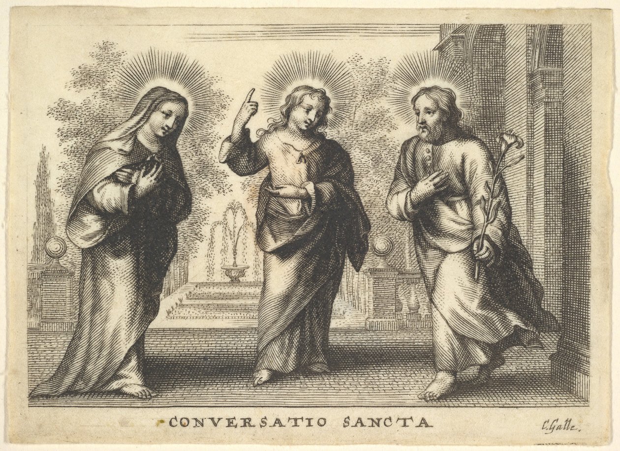 Conversatio sancta da Cornelis Galle I