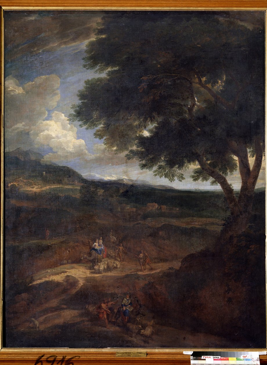 Il ritorno di Giacobbe in Terra di Canaan con le sue mogli e i suoi figli da Cornelis Huysmans