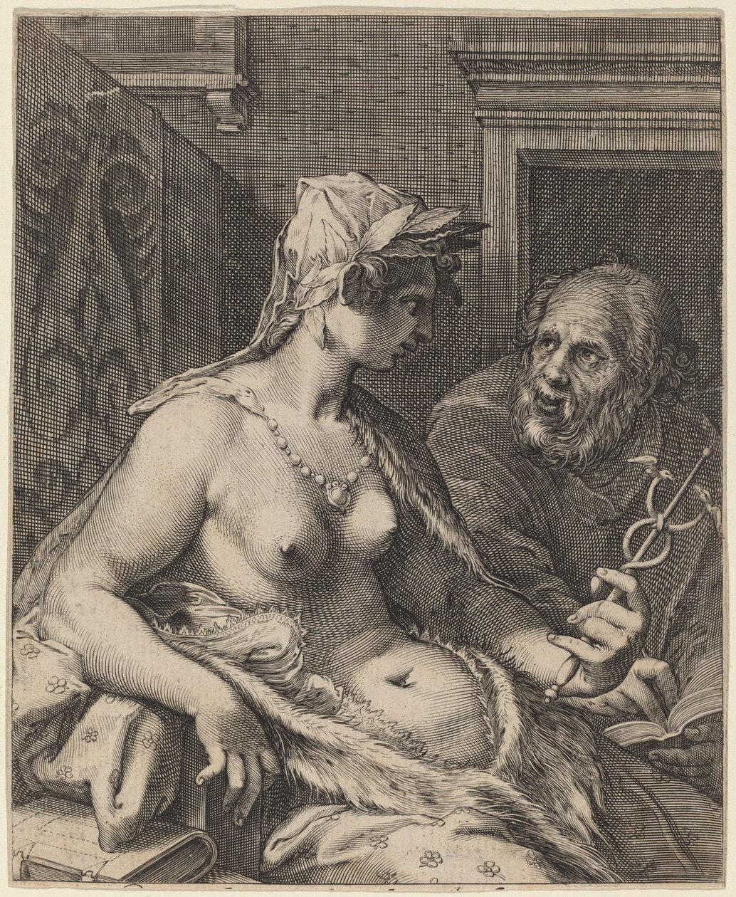 Poesia da Cornelis Jacobsz Drebbel, after Hendrik Goltzius