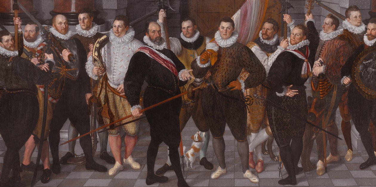 La compagnia del capitano Dirck Jacobsz Rosecrans e del tenente Pauw da Cornelis Ketel