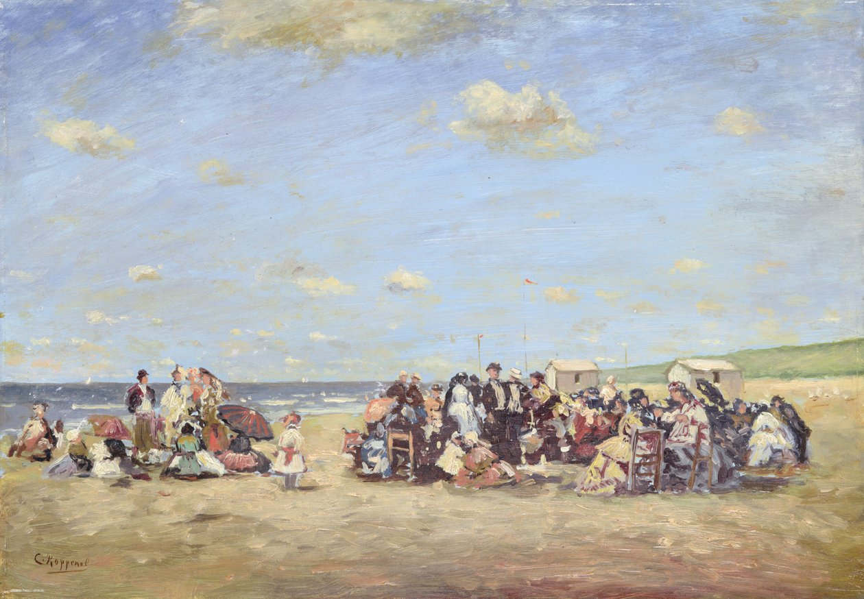 Sulla spiaggia da Cornelis Koppenol