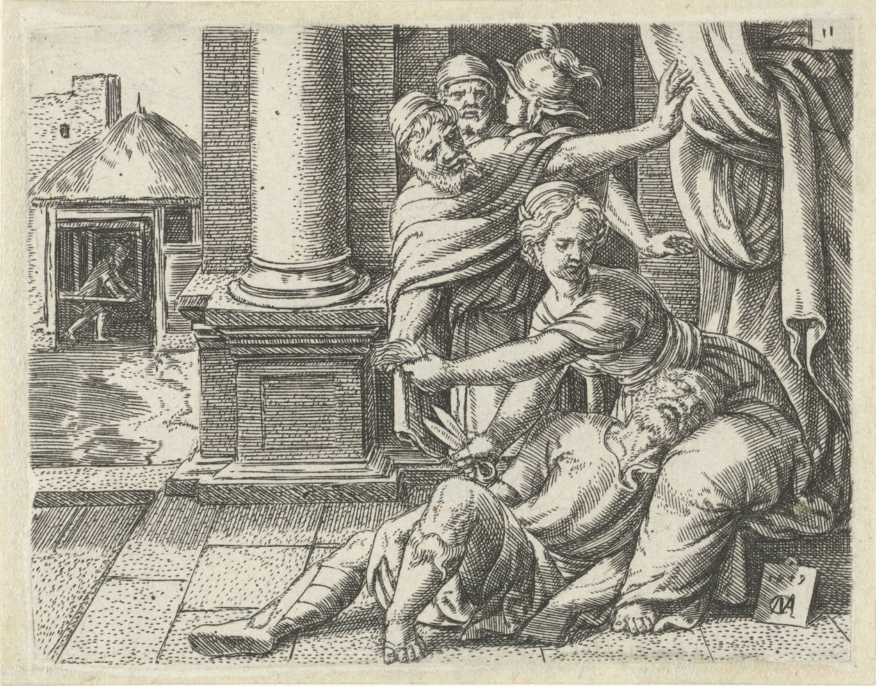 Sansone e Dalila da Cornelis Massijs