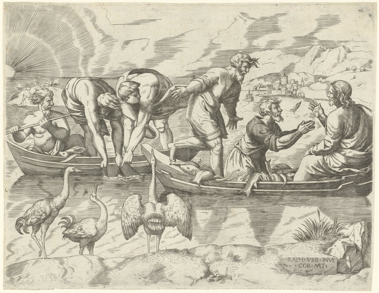 Pesca miracolosa da Cornelis Massijs