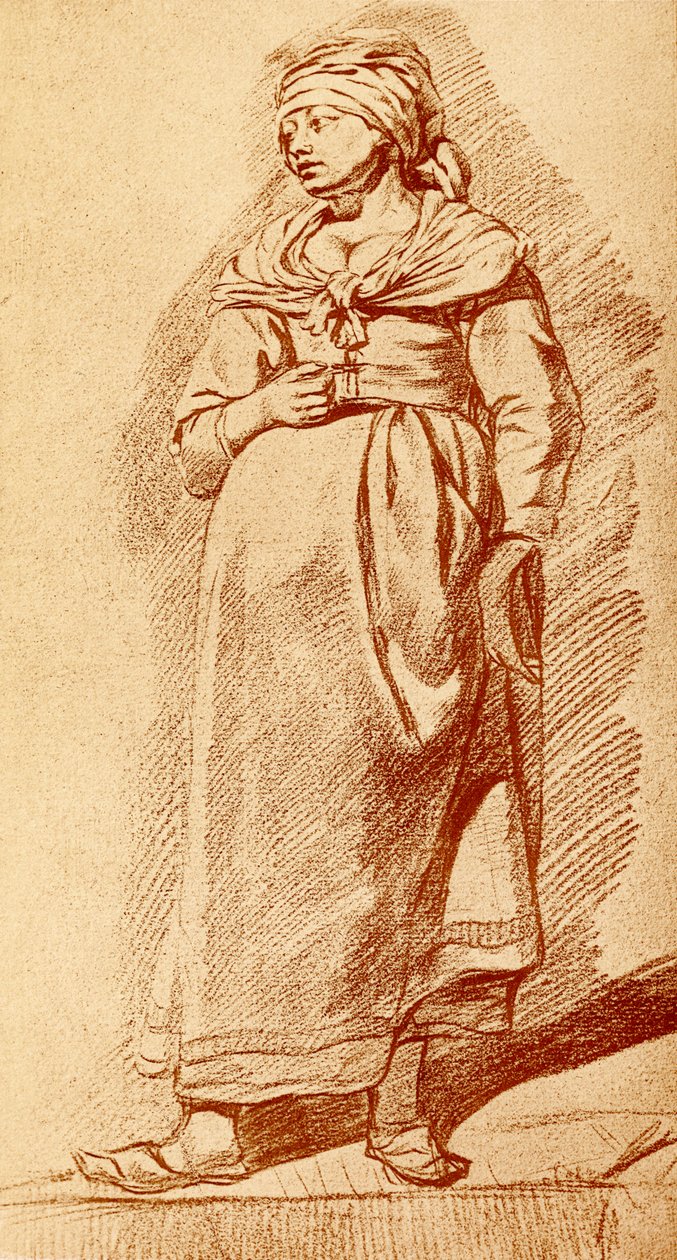 Studio su un contadino olandese da Cornelis Pietersz Bega