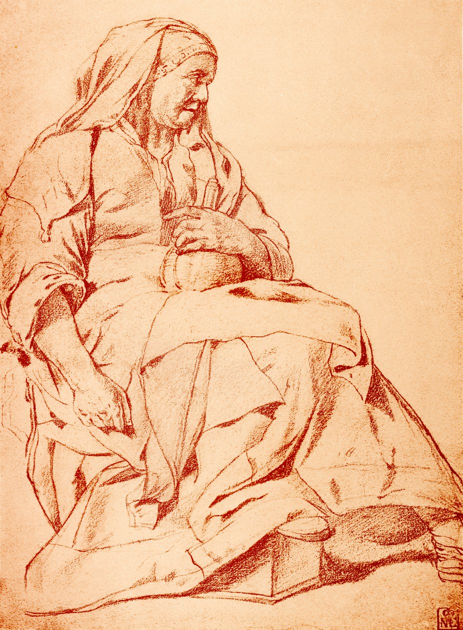 La donna malata con una bottiglia di urina da Cornelis Pietersz Bega