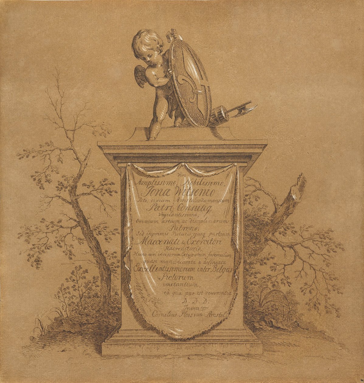 Opera di stampa da Cornelis Ploos van Amstel