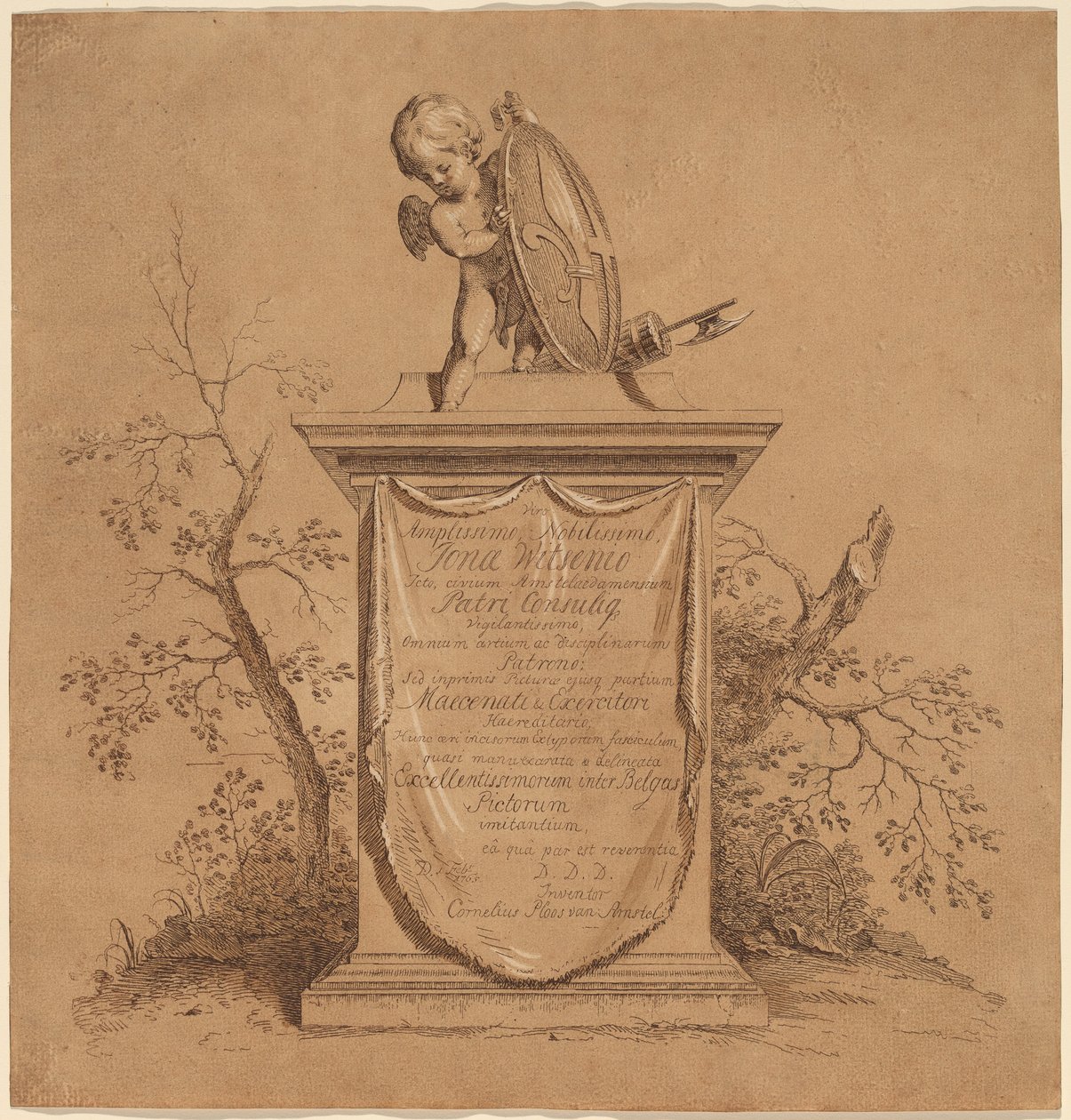 Pagina del titolo da Cornelis Ploos van Amstel
