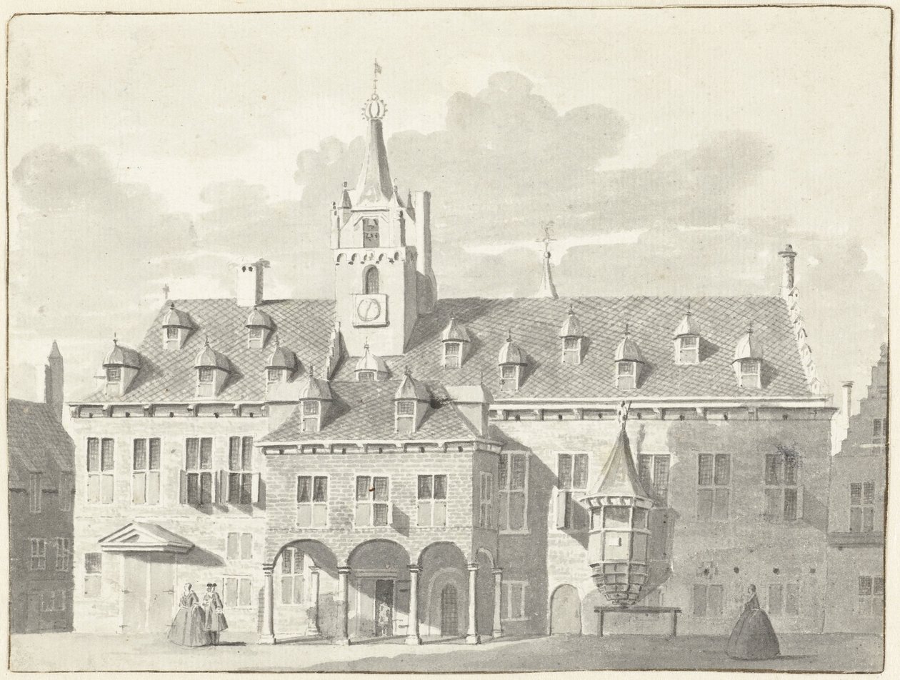 Il municipio di Gorinchem da Cornelis Pronk