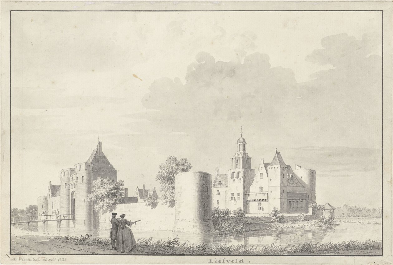 Castello Liesveld presso Groot-Ammers nell