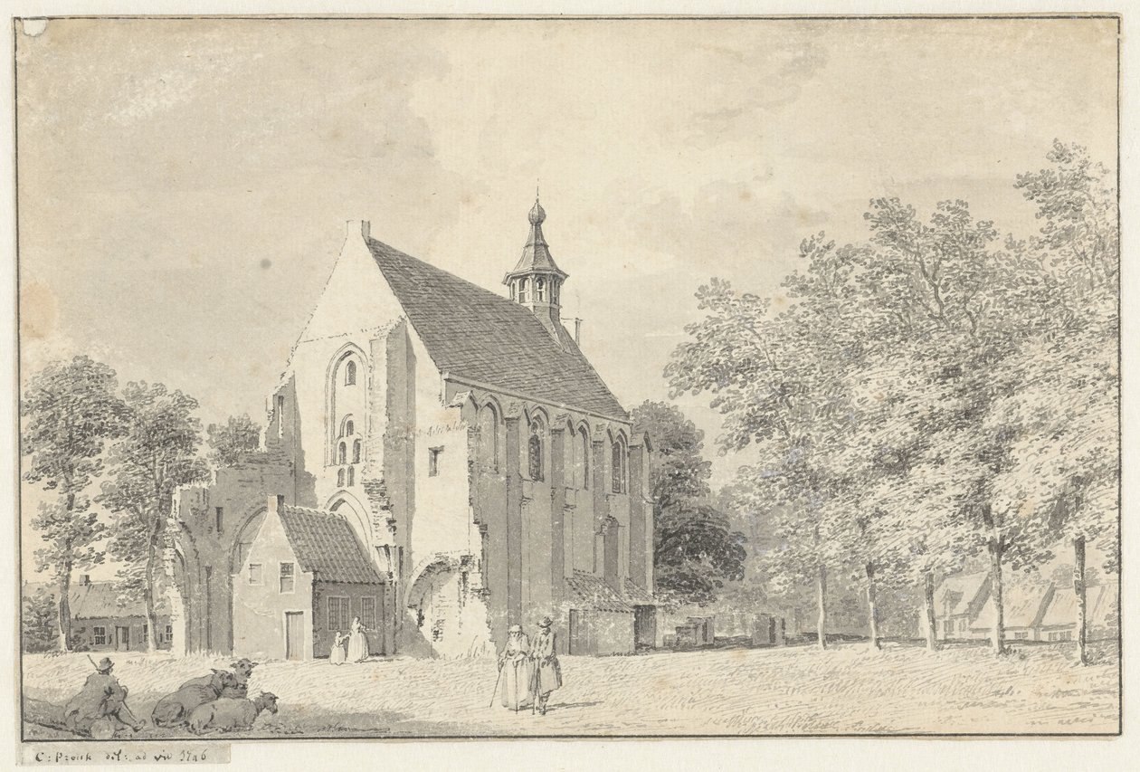 Chiesa di West-Souburg da Cornelis Pronk