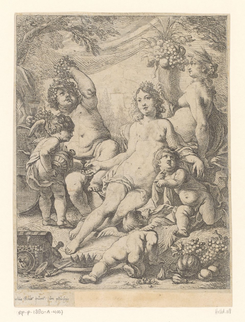 Bacco, Venere e Cerere da Cornelis Schut (I)