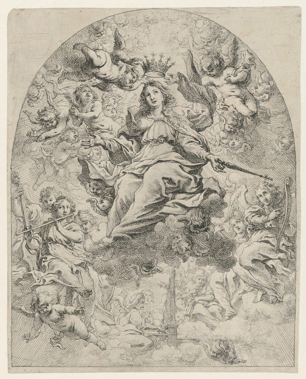 Incoronazione della Vergine da Cornelis Schut