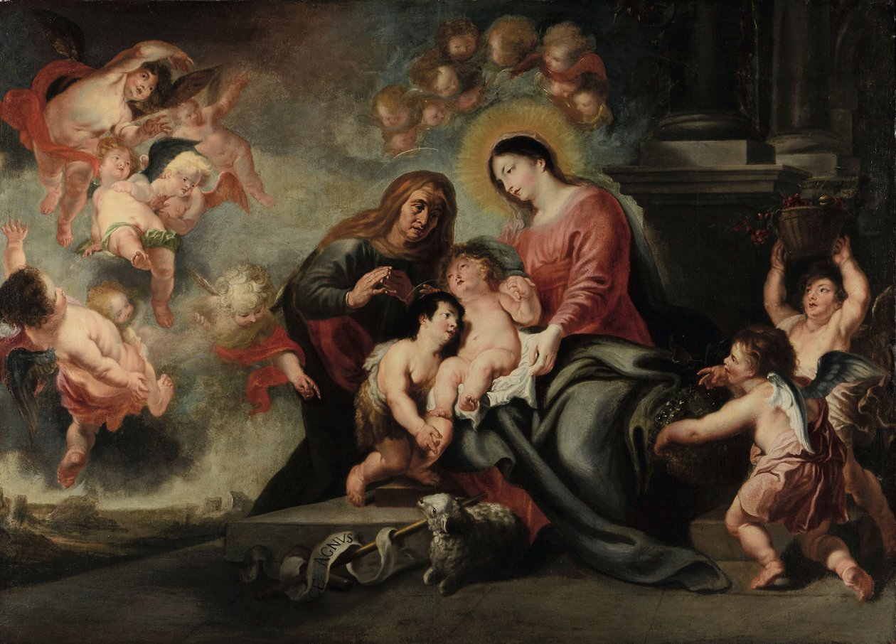 Vergine con Bambino e Sant