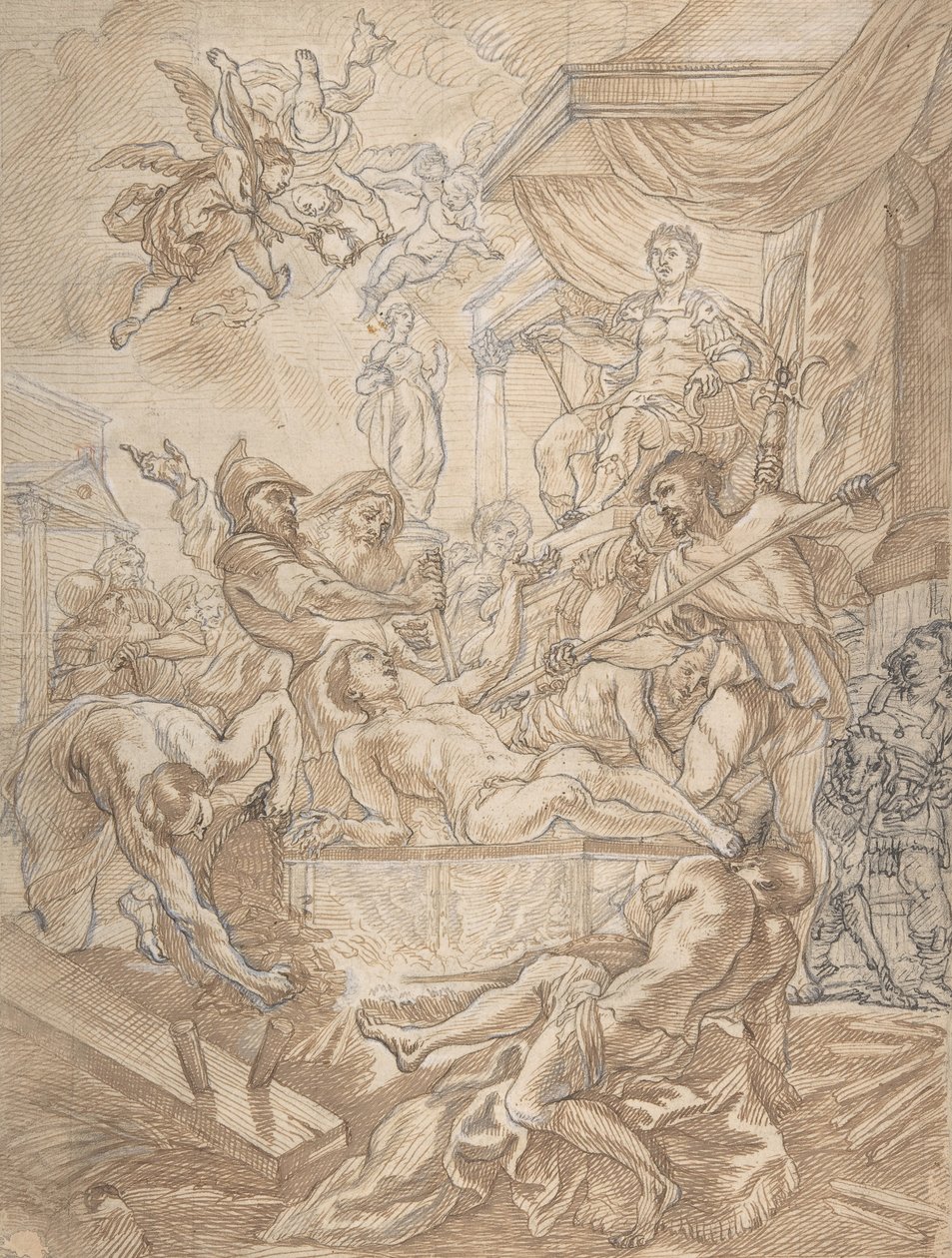 Il martirio di San Lorenzo, inizio-metà XVII secolo da Cornelis Schut I