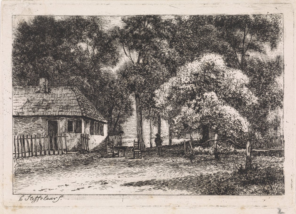 Casa tra gli alberi da Cornelis Steffelaar