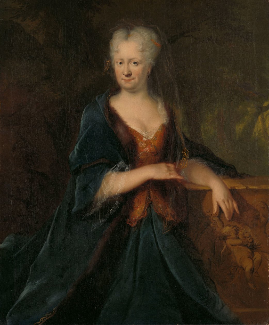 Ritratto di Louise Christina Trip, moglie di Gerrit Sichterman da Cornelis Troost