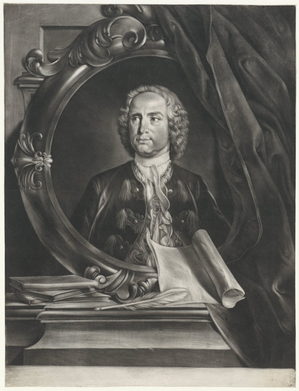 Ritratto di Pietro Antonio Locatelli da Cornelis Troost