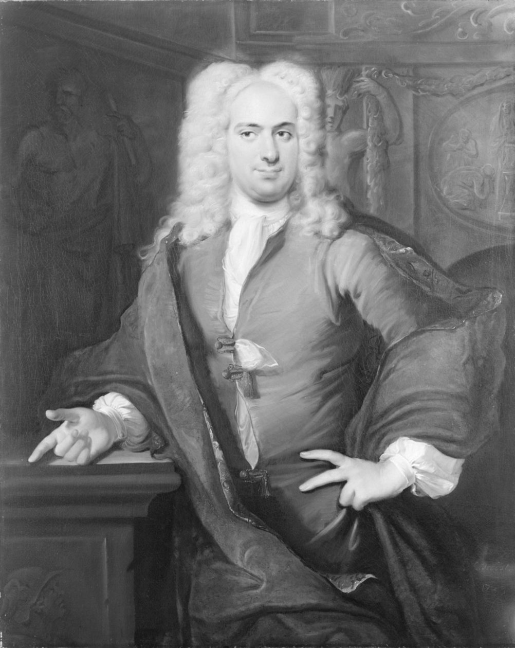 Ritratto di un uomo da Cornelis Troost