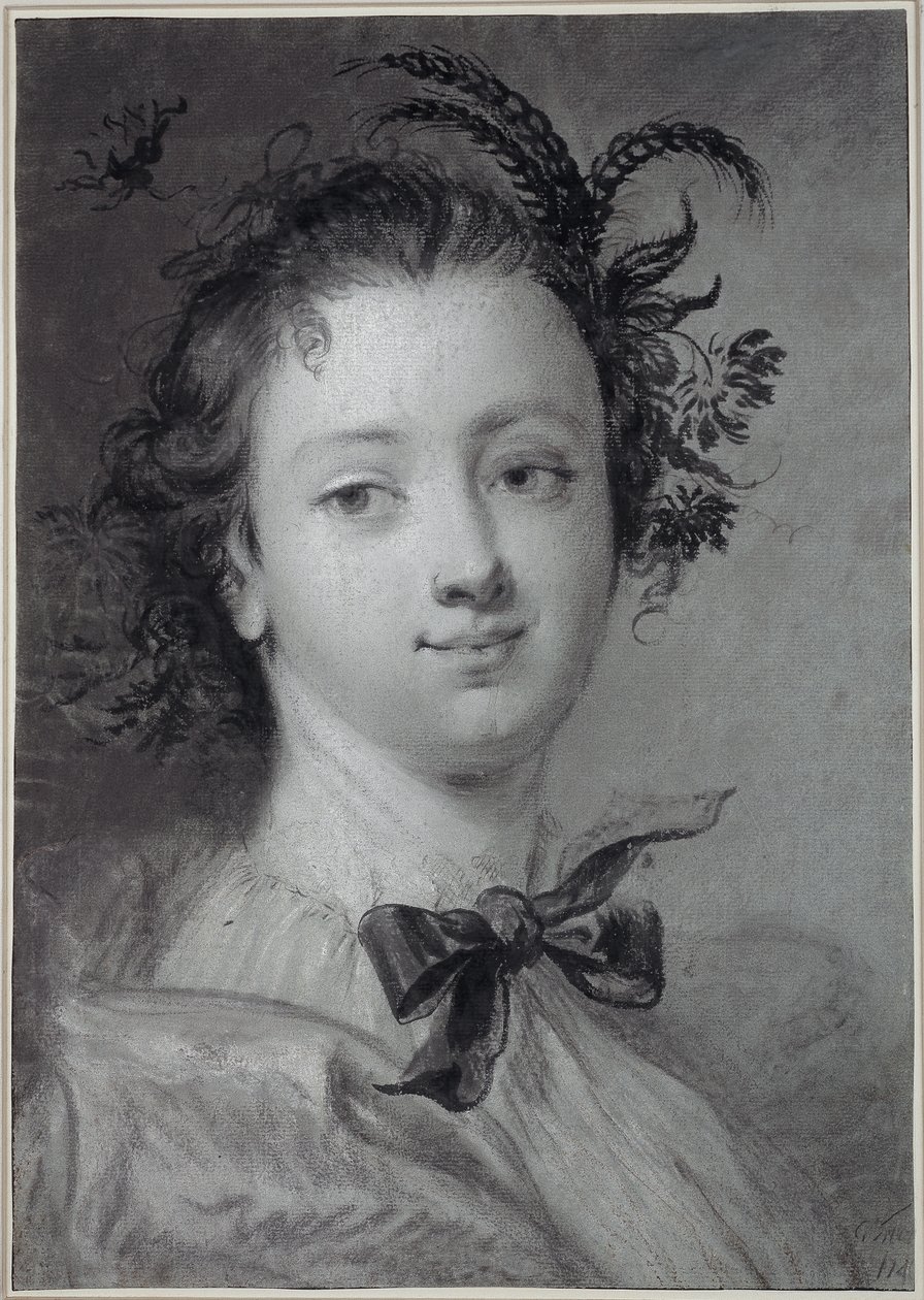 Giovane donna come personificazione dell