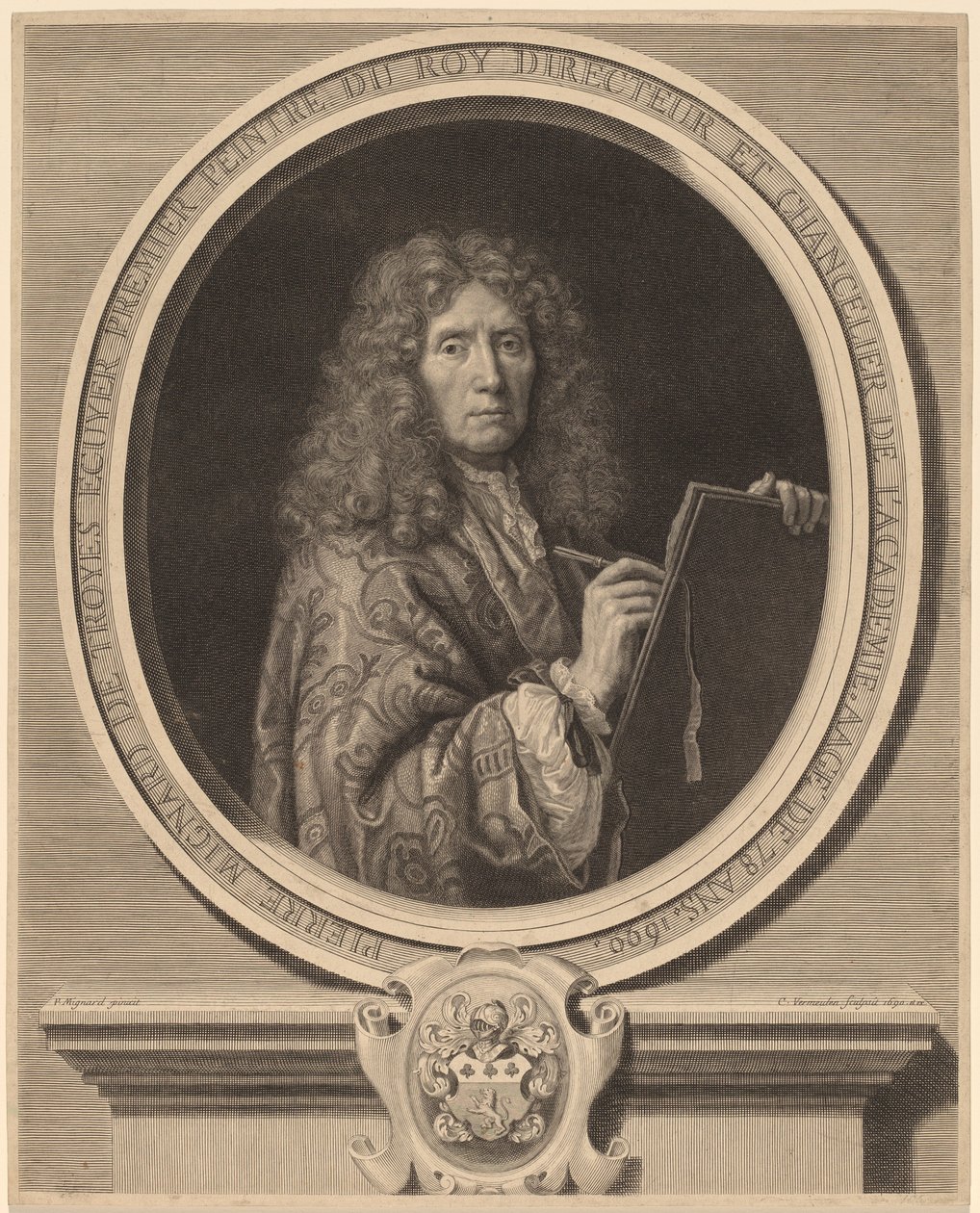 Pierre Mignard da Cornelis Vermeulen after Pierre Mignard I