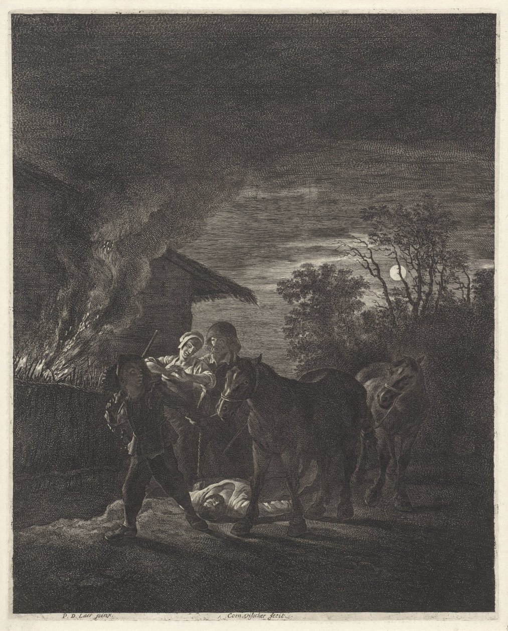 Furto di cavalli da Cornelis Visscher (II)