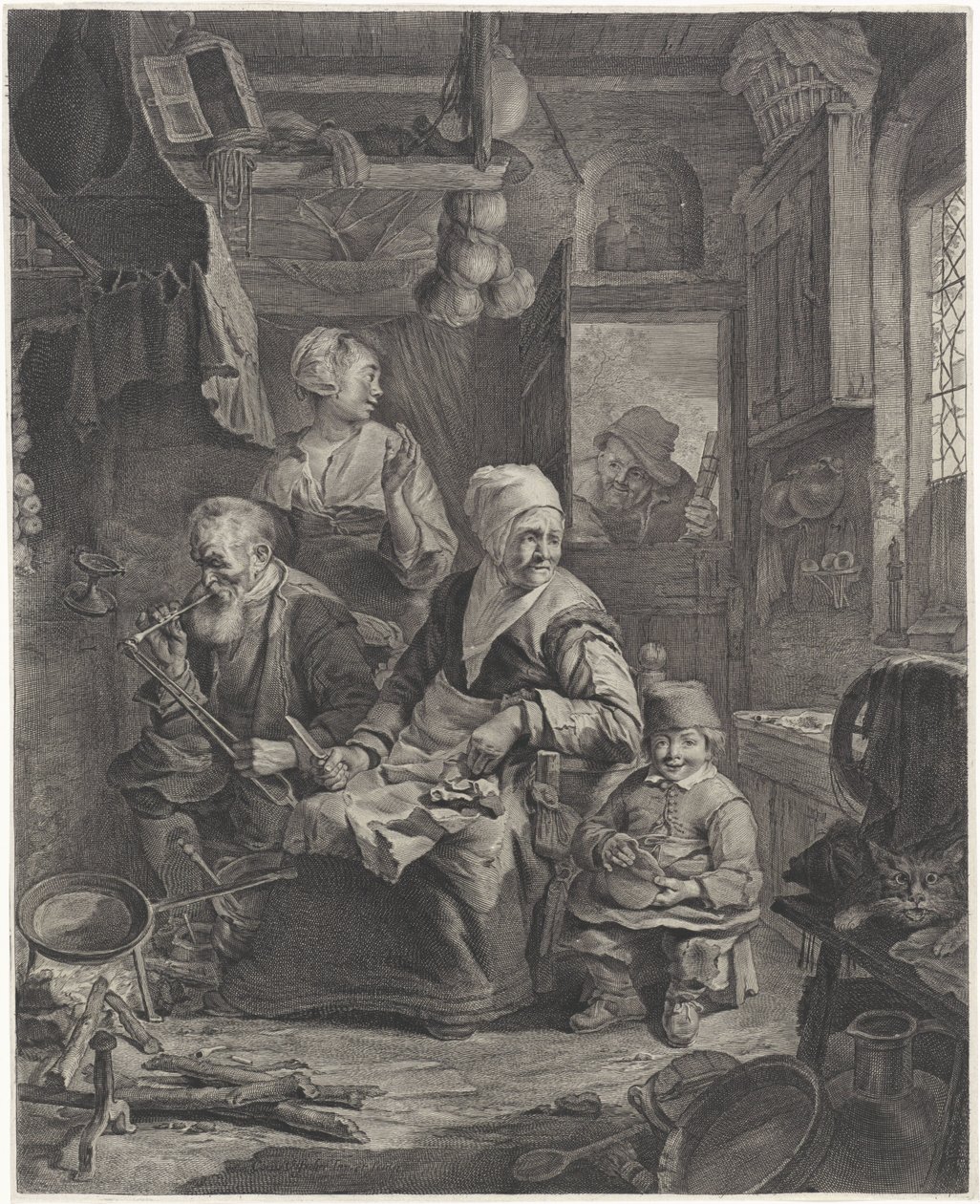 Cuoca di frittelle da Cornelis Visscher (II)