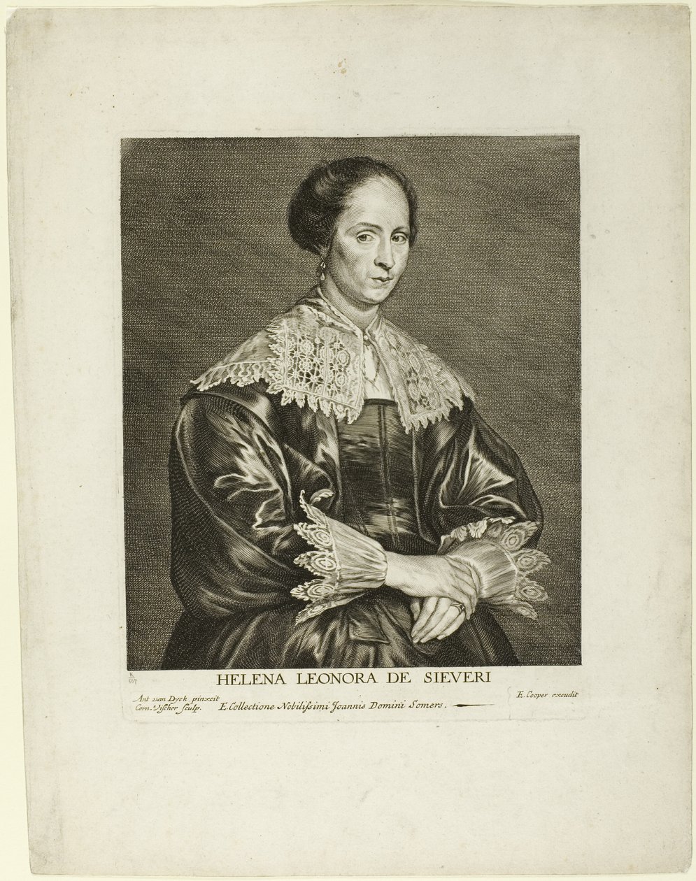 Helena-Leonora de Sieveri da Cornelis Visscher