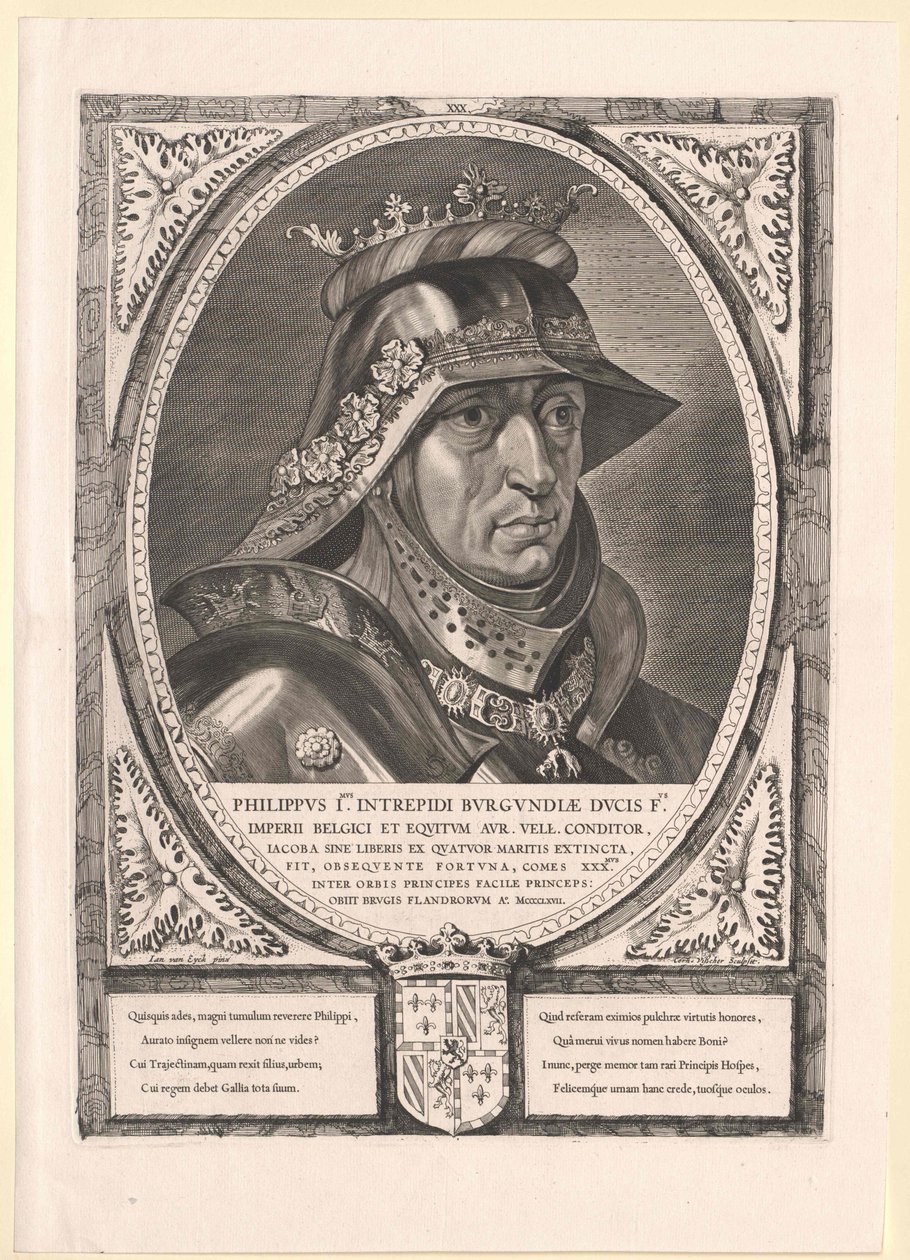 Imperatore del Sacro Romano Impero Massimiliano I (stampa) da Cornelis Visscher