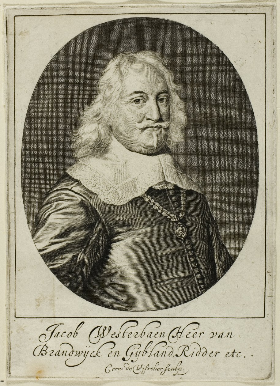 Jacob Westerbaen, signore di Brandwijk da Cornelis Visscher